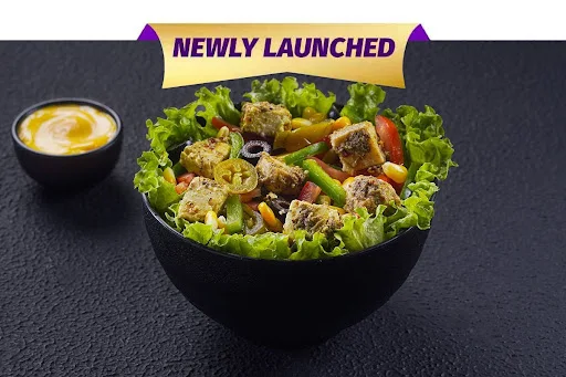 Honey Mustard Herbed Paneer Salad Bowl