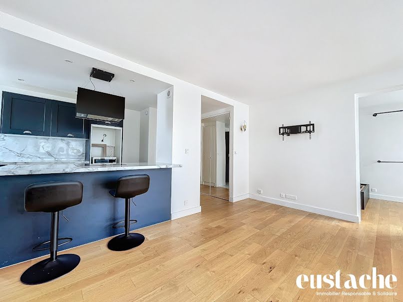 Location meublée appartement 2 pièces 48 m² à Paris 19ème (75019), 1 550 €