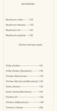 Rajdhani Fast Food menu 1