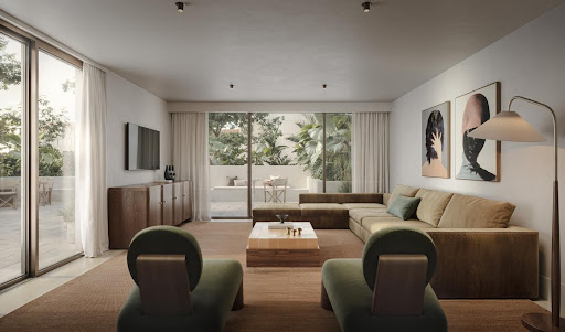 Appartement avec terrasse et piscine 1