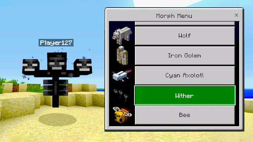 Screenshot Morph mod - Morphing Minecraft