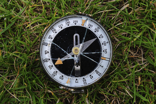 A broken compass. File photo.