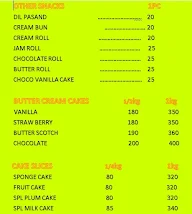 Sri Manjunatha Bangalore Bakery menu 5