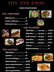 Fun And Food menu 1