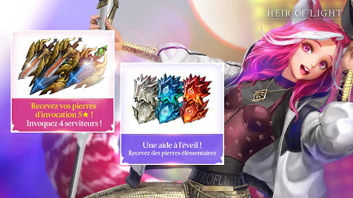 Télécharger HEIR OF LIGHT  APK MOD (Astuce) screenshots 3