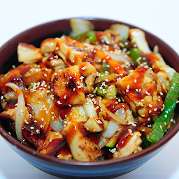 D7 Teppanyaki Chicken Don