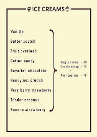 Coffeehouse@Mountroad menu 8