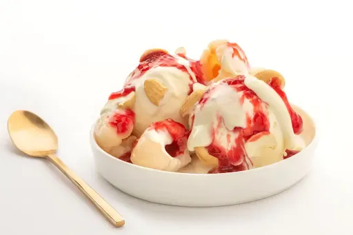 Lychee Ice Cream Sundae