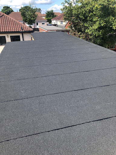 New Build Garage Roof Felted