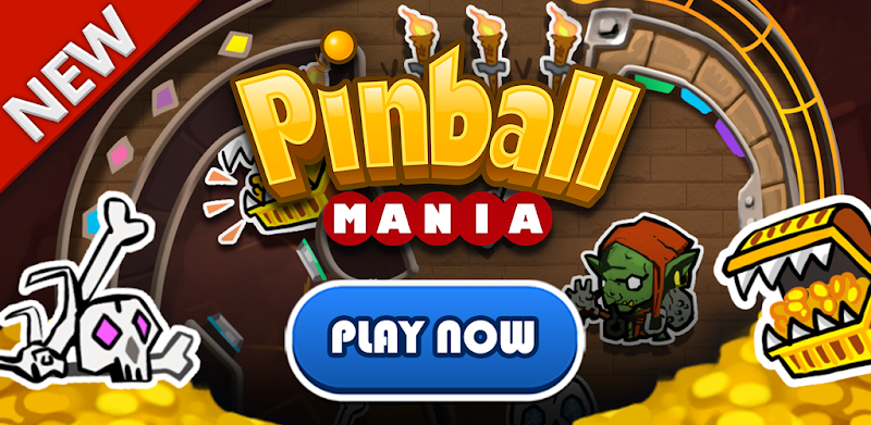 Pinball Mania: Classic ball & flipper arcade games