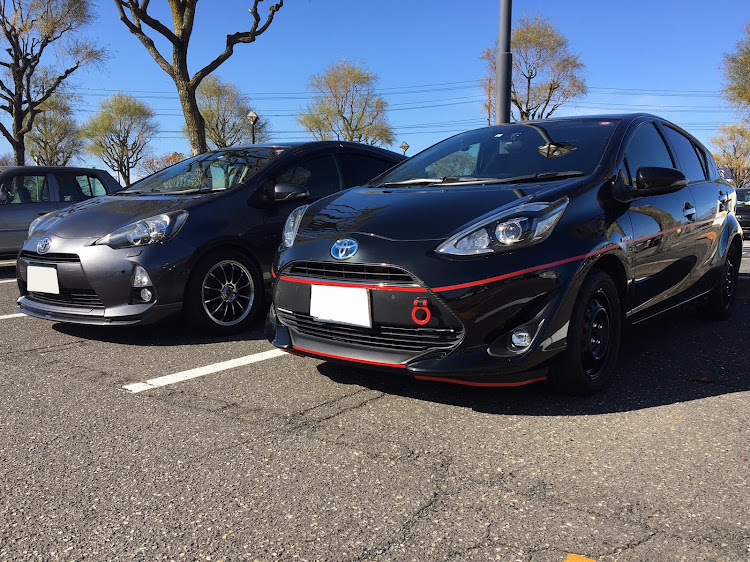 アクアの初めてのコラボ・地味チューン実感・CARTUNEに感謝✨に関するカスタム事例の投稿画像3枚目