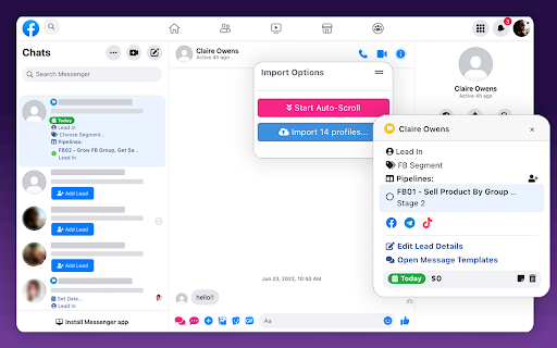 FlowChat - Multi-Platform Chat Management