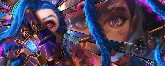 Jinx Arcane LoL Wallpapers New Tab marquee promo image