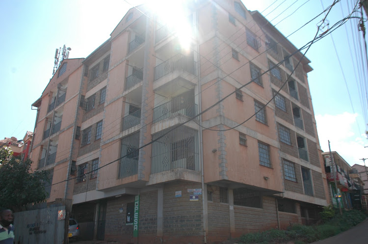 Some of the buildings affected by the dispute.