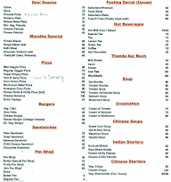 Malhar The Vegetarian Food Hub menu 4