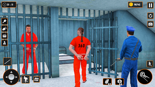 Screenshot Jail Prison Police Car Chase