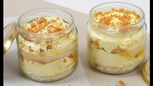 Butterscotch Cake In Jar