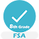 Grade 8 FSA Math Test & Practice 2019 icon