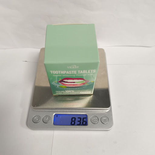 Title 15, All English Solid Toothpaste Tablets Portable f...