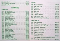 Vrindavan menu 3