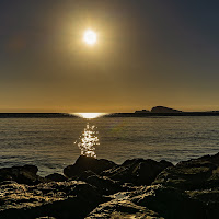 Tramonto sul golfo di Gaeta  di 