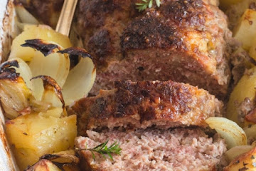 Classic Italian Meatloaf / Polpettone