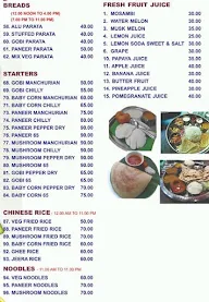 Sastry And Sastry Pure Veg Food menu 1