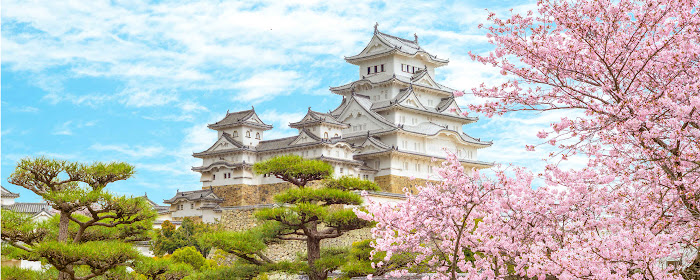 Japanese Castles HD Wallpapers New Tab marquee promo image