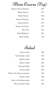 Fusion Bistro menu 4