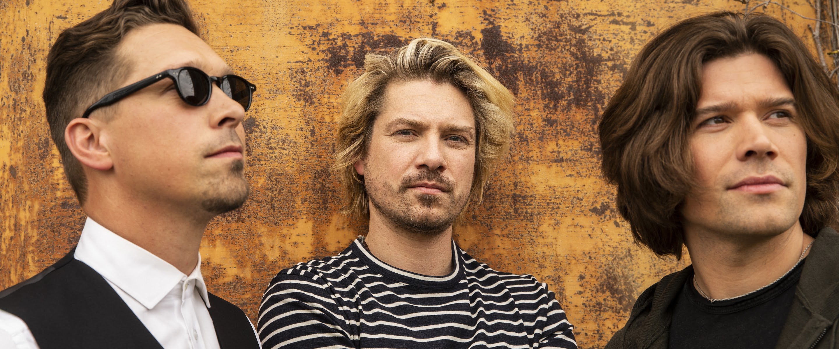 Hanson (l-r): Isaac Hanson, Zac Hanson, Taylor Hanson on 25.05.2000 in  München / Munich.