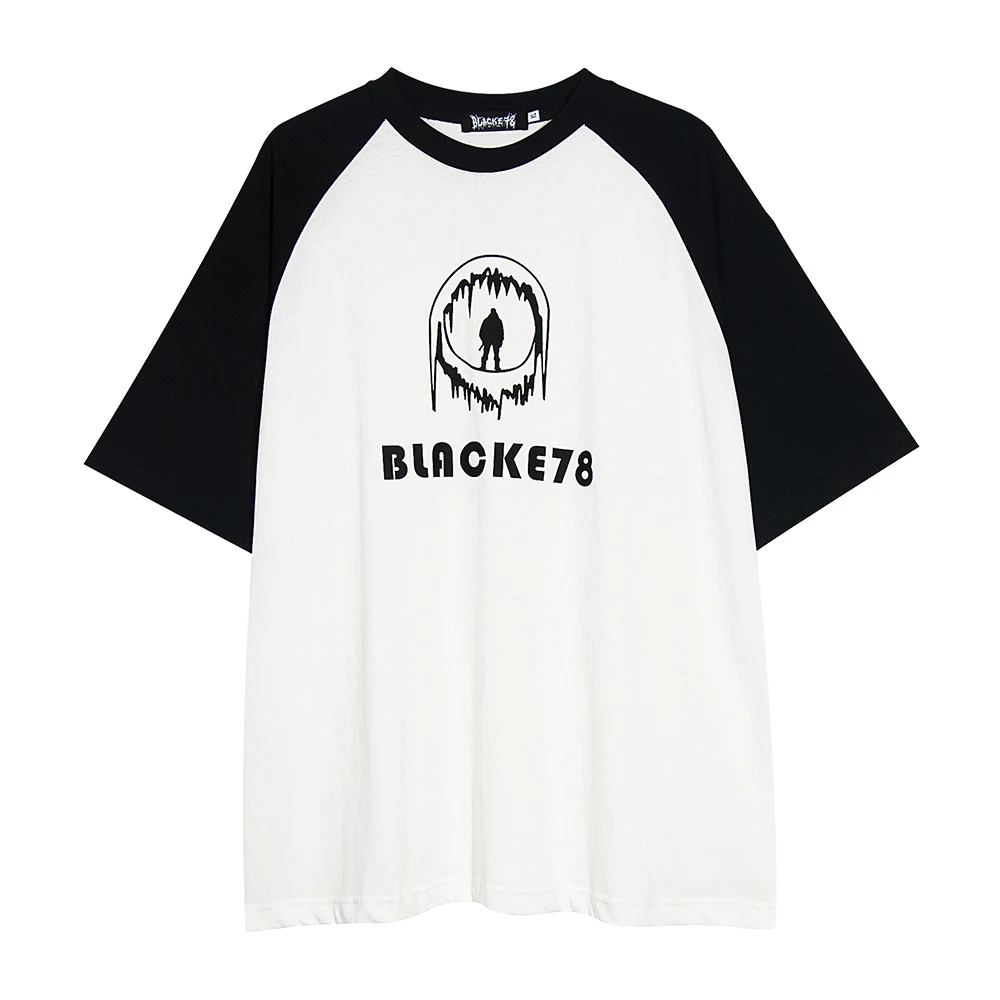 Title 5, T-shirt Uomo Manica Corta Loose Casual Top Fres...