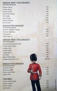 10 Downing Street menu 4