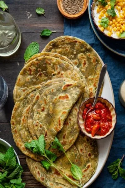 Pudina Paratha