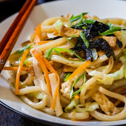 49. Udon Vegetable Stir Fry