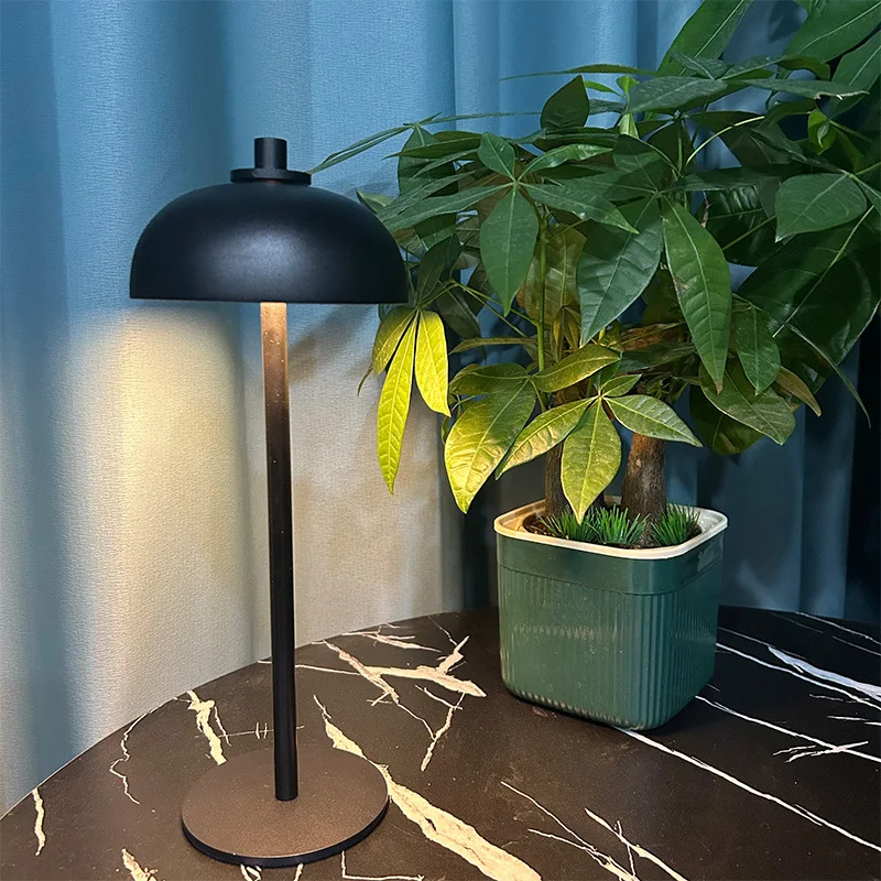 Lámpara de escritorio con pie alto, decoración y pequeña luz nocturna para tu hogar. Ilumina y decora con esta práctica lámpara.