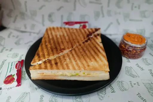 Crispy Paneer Patty Sandwich