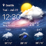 Cover Image of 下载 live weather widget accurate 16.1.0.47350_47420 APK