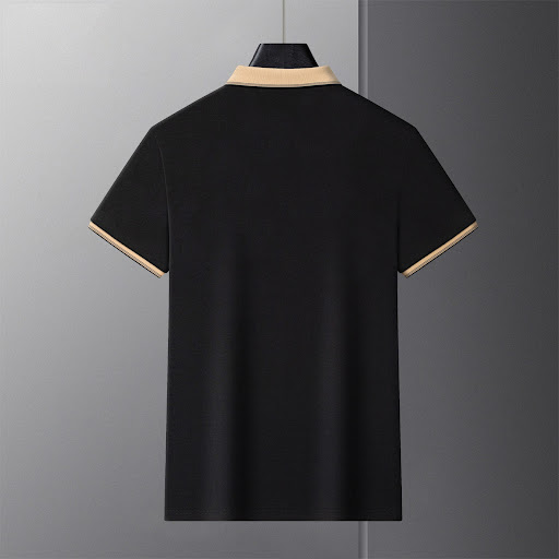 Title 11, Pique Lapel T-shirt with Embroidered Rhinestone...