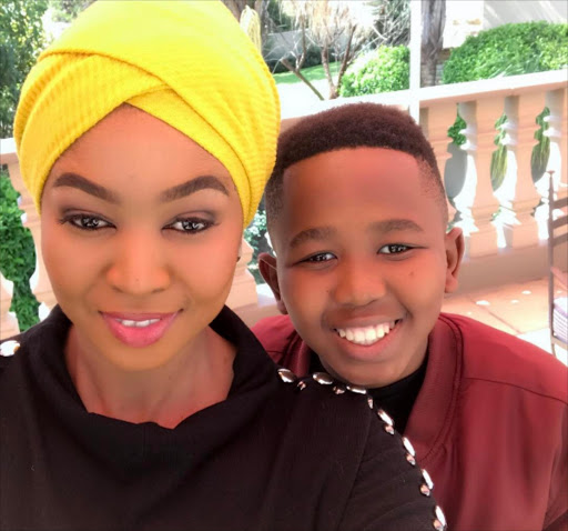 Sfiso Ncwane's son Ngcweti has promised to protect his mother.