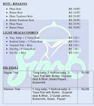 Swad The Food Corner menu 3