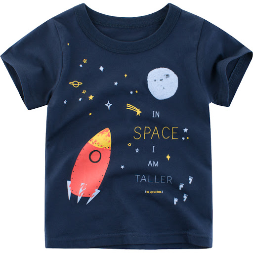 Title 2, Kids rocket print T-shirt Perfect for little sp...
