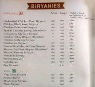 Vasista's Srilakshmi menu 8