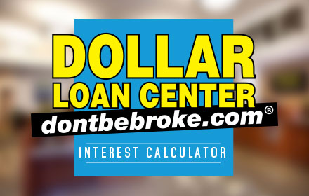 Dollar Loan Center Interest Calculator Preview image 0