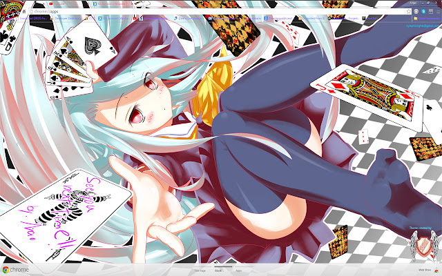 No Game No Life 10 - 1366x768 chrome extension