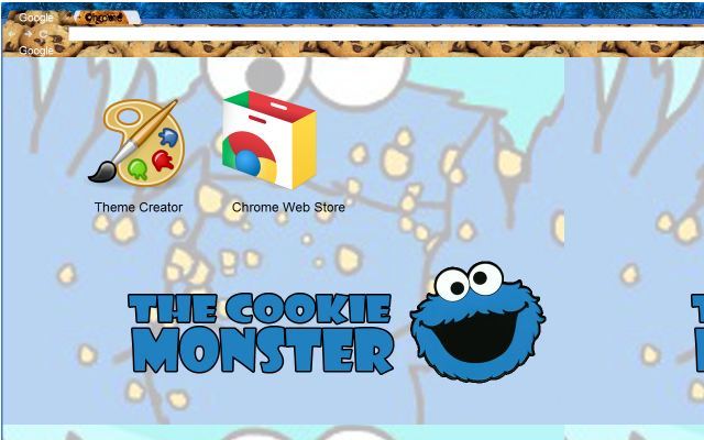 Cookie Monster Sesame Street Secondary chrome extension