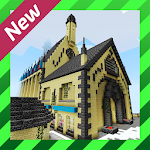 Cover Image of ดาวน์โหลด 2018 Hogwarts Magic School Minecraft MCPE 10.0 APK