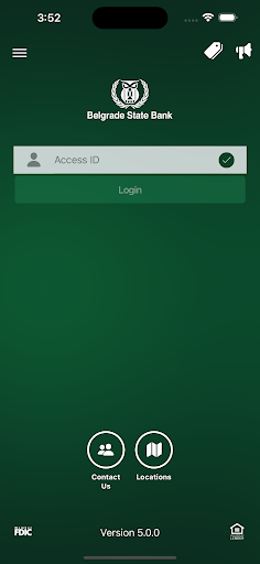 Screenshot Belgrade State Bank Mobile