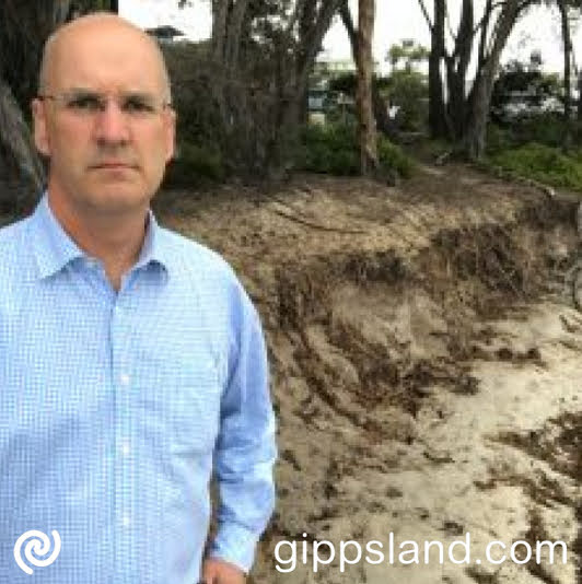 The Nationals Member for Gippsland South, Danny O'Brien is continuing to campaign for a solution to ongoing foreshore erosion at loch Sport