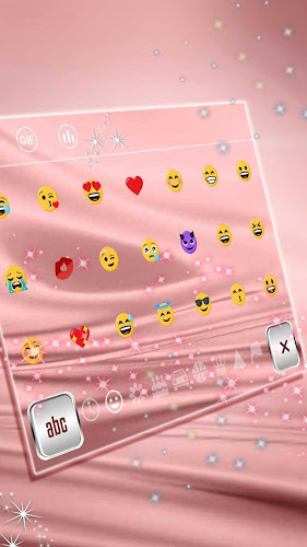 Pink Silk Keyboard Theme by Super Cool Keyboard Theme - Latest version for  Android - Download APK