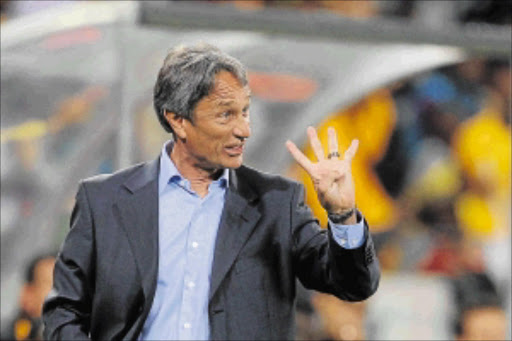 HATCHING A PLAN: Ajax coach Muhsin Ertugral